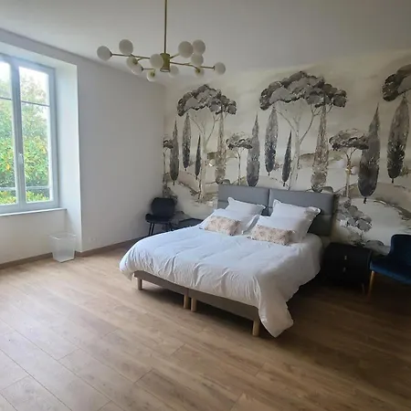 펜션 Le Logis De Villefollet 쿨롱